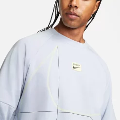 Men's Nike Dri-FIT Long-Sleeve Fleece Fitness Top -Clearance Sales Store 5691521 ALT3