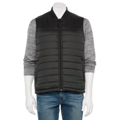 Men's Sonoma Goods For Life® Puffy Vest -Clearance Sales Store 5693516 Black