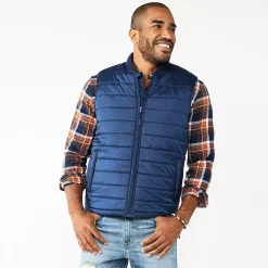 Men's Sonoma Goods For Life® Puffy Vest -Clearance Sales Store 5693516 Navy