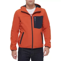 Men's Levi's® Soft Shell Performance Jacket -Clearance Sales Store 5698039 Deep Orange
