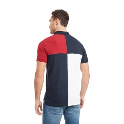 Men's Tommy Hilfiger Colorblock Short Sleeve Polo -Clearance Sales Store 5710056 ALT