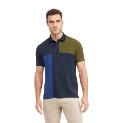 Men's Tommy Hilfiger Colorblock Short Sleeve Polo -Clearance Sales Store 5710056 Desert Sky