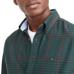 Men's Tommy Hilfiger Bennett Tartan Plaid Button-Down Shirt 23 Men's Tommy Hilfiger Bennett Tartan Plaid Button-Down Shirt -Clearance Sales Store 5710224 ALT3