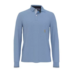 Men's Tommy Hilfiger Heritage Oxford Cotton Polo -Clearance Sales Store 5710821 Copenhagen Blue