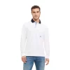 Men's Tommy Hilfiger Heritage Oxford Cotton Polo -Clearance Sales Store 5710821 Optic White