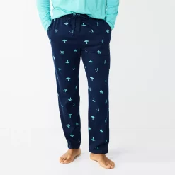 Men's Sonoma Goods For Life® Super Soft Pajama Set -Clearance Sales Store 5718839 Blue Mushrooms