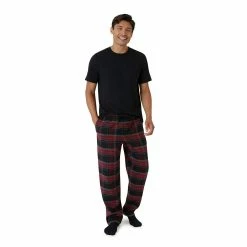 Men's Eddie Bauer Cozy Cabin 2-Piece Top & Pants Lounge Set -Clearance Sales Store 5720260 ALT