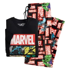 Men's Classic Marvel Comic Strip Pajamas -Clearance Sales Store 5720513 ALT2
