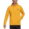Men's adidas Feel Cozy Pullover Fleece Hoodie -Clearance Sales Store 5720807 Semi Solar Gold Black