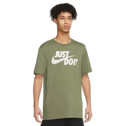 Men's Nike "Just Do It" Logo Tee -Clearance Sales Store 5721511 Alligator