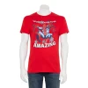 Men's Marvel Amazing Spiderman Holiday Tee -Clearance Sales Store 5742784