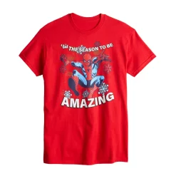 Men's Marvel Amazing Spiderman Holiday Tee -Clearance Sales Store 5742784 ALT2
