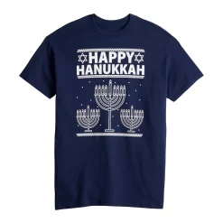 Men's Happy Hanukkah Tee -Clearance Sales Store 5742797 ALT2