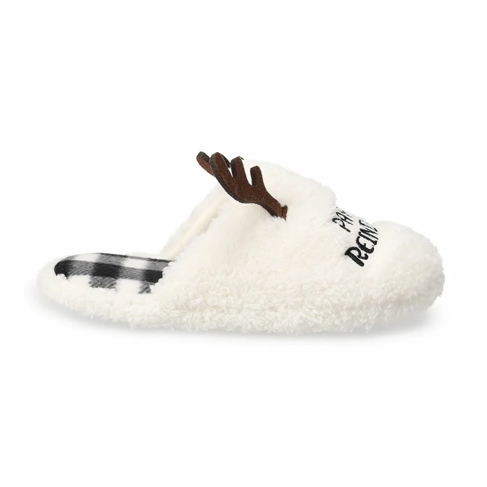 Men's Jammies For Your Families® Reindeer Slippers 5 Men's Jammies For Your Families® Reindeer Slippers - Image 3