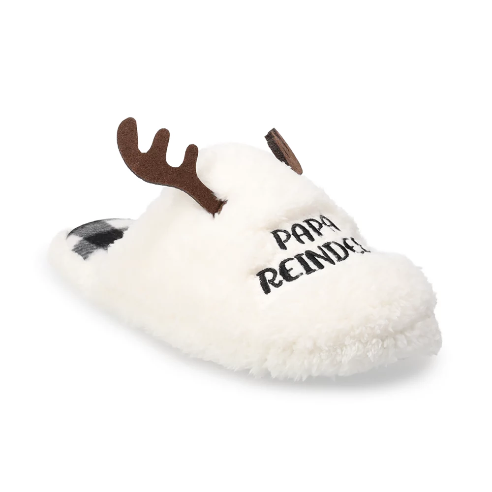 Men's Jammies For Your Families® Reindeer Slippers 4 Men's Jammies For Your Families® Reindeer Slippers - Image 2
