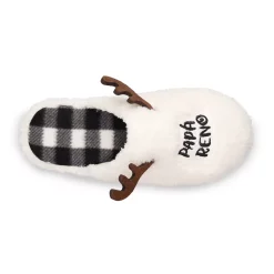 Men's Jammies For Your Families® Spanish Reindeer Slippers -Clearance Sales Store 5743904 ALT4
