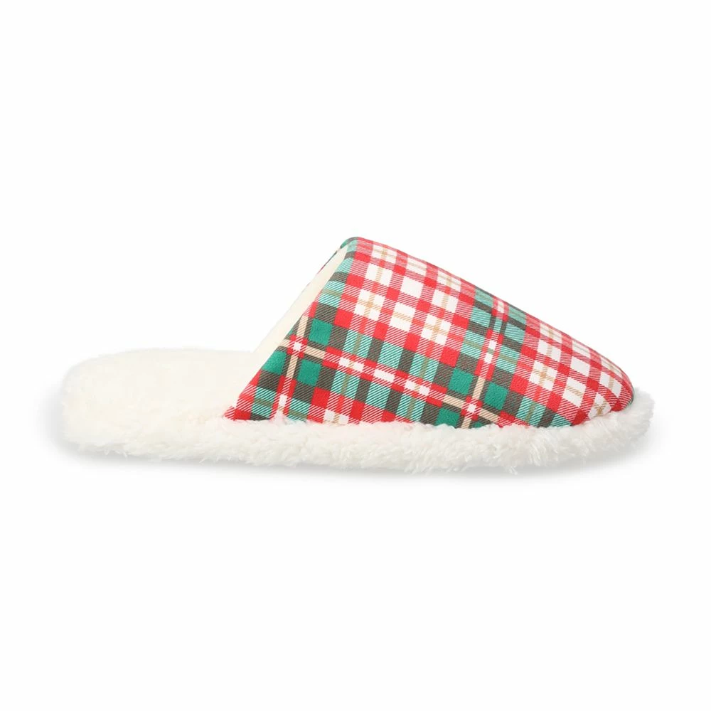 Men's Jammies For Your Families® Plaid Scuff Slippers 4 Men's Jammies For Your Families® Plaid Scuff Slippers - Image 2
