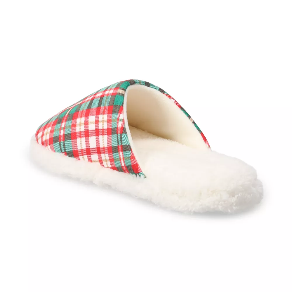 Men's Jammies For Your Families® Plaid Scuff Slippers 5 Men's Jammies For Your Families® Plaid Scuff Slippers - Image 3