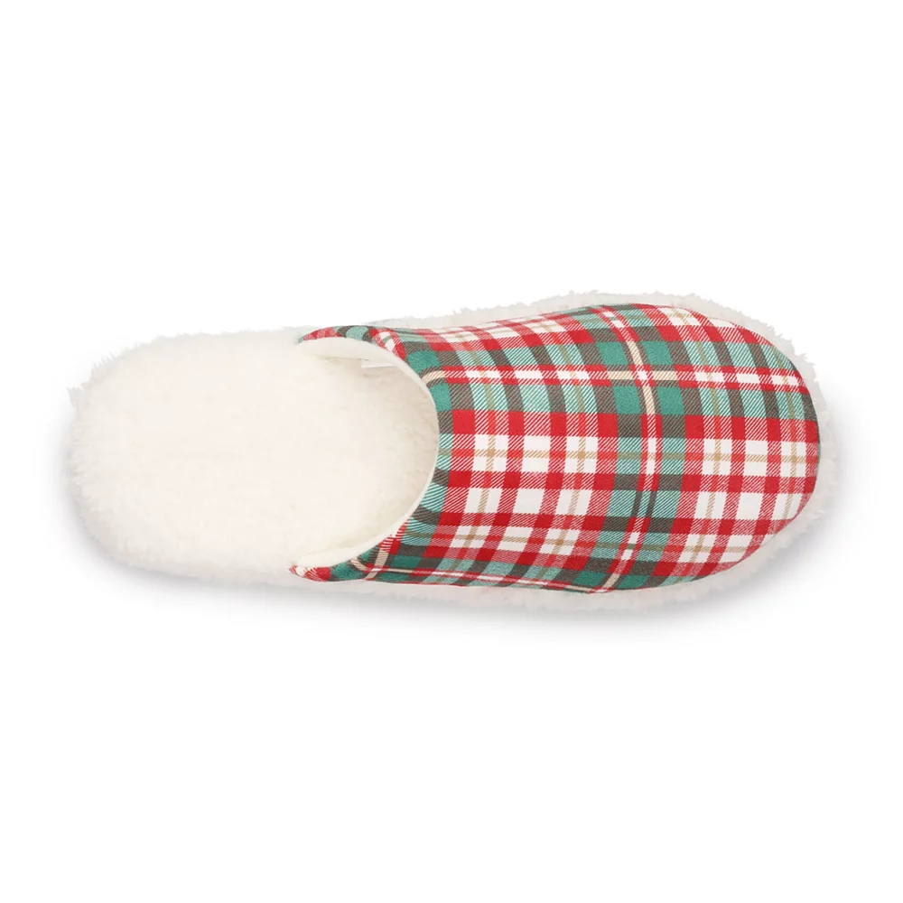 Men's Jammies For Your Families® Plaid Scuff Slippers 7 Men's Jammies For Your Families® Plaid Scuff Slippers - Image 5