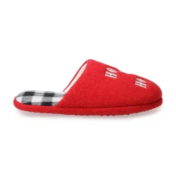 Men's Jammies For Your Families® Ho! Ho! Ho! Slippers -Clearance Sales Store 5743968 ALT