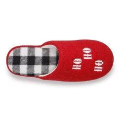 Men's Jammies For Your Families® Ho! Ho! Ho! Slippers -Clearance Sales Store 5743968 ALT4