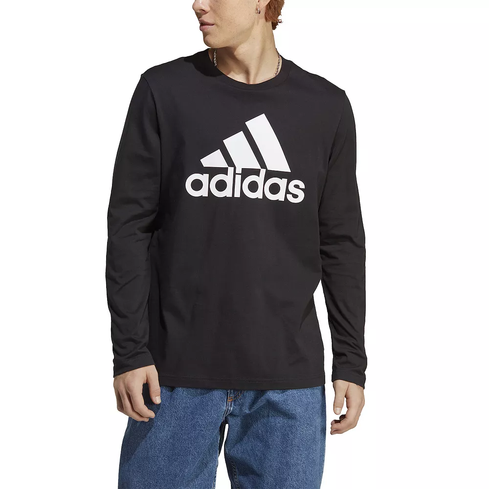Men's adidas Essentials Long Sleeve Tee 8 Men's adidas Essentials Long Sleeve Tee - Image 6
