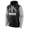 Men's Fanatics Las Vegas Raiders Colorblock Fleece Hoodie -Clearance Sales Store 5778725