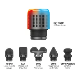 Sharper Image PowerBoost Pro Hot & Cold Massager -Clearance Sales Store 5839143 ALT7