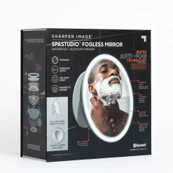 Sharper Image SpaStudio Fogless Shower Mirror Speaker -Clearance Sales Store 5839146 ALT8