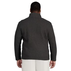Big & Tall IZOD Shaker Fleece Jacket -Clearance Sales Store 5850564 ALT