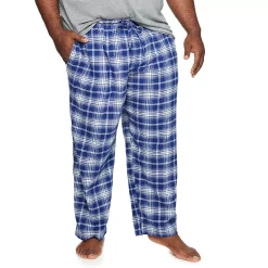 Big & Tall Sonoma Goods For Life® Flannel Pajama Pants 29 Big & Tall Sonoma Goods For Life® Flannel Pajama Pants -Clearance Sales Store 5912647 Blue Cream