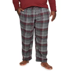 Big & Tall Sonoma Goods For Life® Flannel Pajama Pants 22 Big & Tall Sonoma Goods For Life® Flannel Pajama Pants -Clearance Sales Store 5912647 Grey Burgundy Plaid