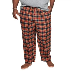 Big & Tall Sonoma Goods For Life® Flannel Pajama Pants 32 Big & Tall Sonoma Goods For Life® Flannel Pajama Pants -Clearance Sales Store 5912647 Khaki Navy Plaid