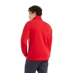 Men's Tommy Hilfiger Tonal Logo Quarter Zip Pullover -Clearance Sales Store 5921591 ALT