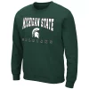 Men's Colosseum Michigan State Spartans Fleece Sweatshirt 1 Men's Colosseum Michigan State Spartans Fleece Sweatshirt -Clearance Sales Store 5948494
