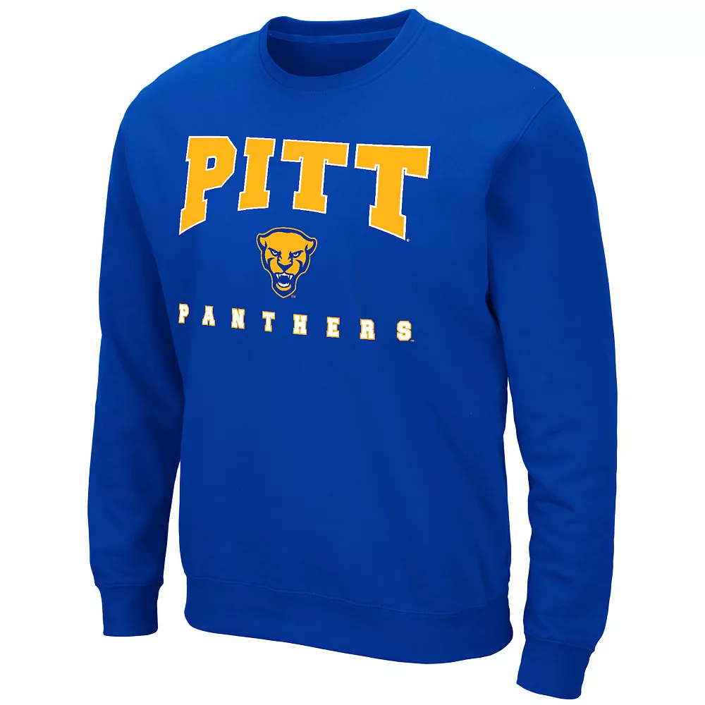 Men's Colosseum Pitt Panthers Fleece Sweatshirt 3 Men's Colosseum Pitt Panthers Fleece Sweatshirt