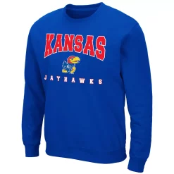 Men's Colosseum Kansas Jayhawks Fleece Sweatshirt