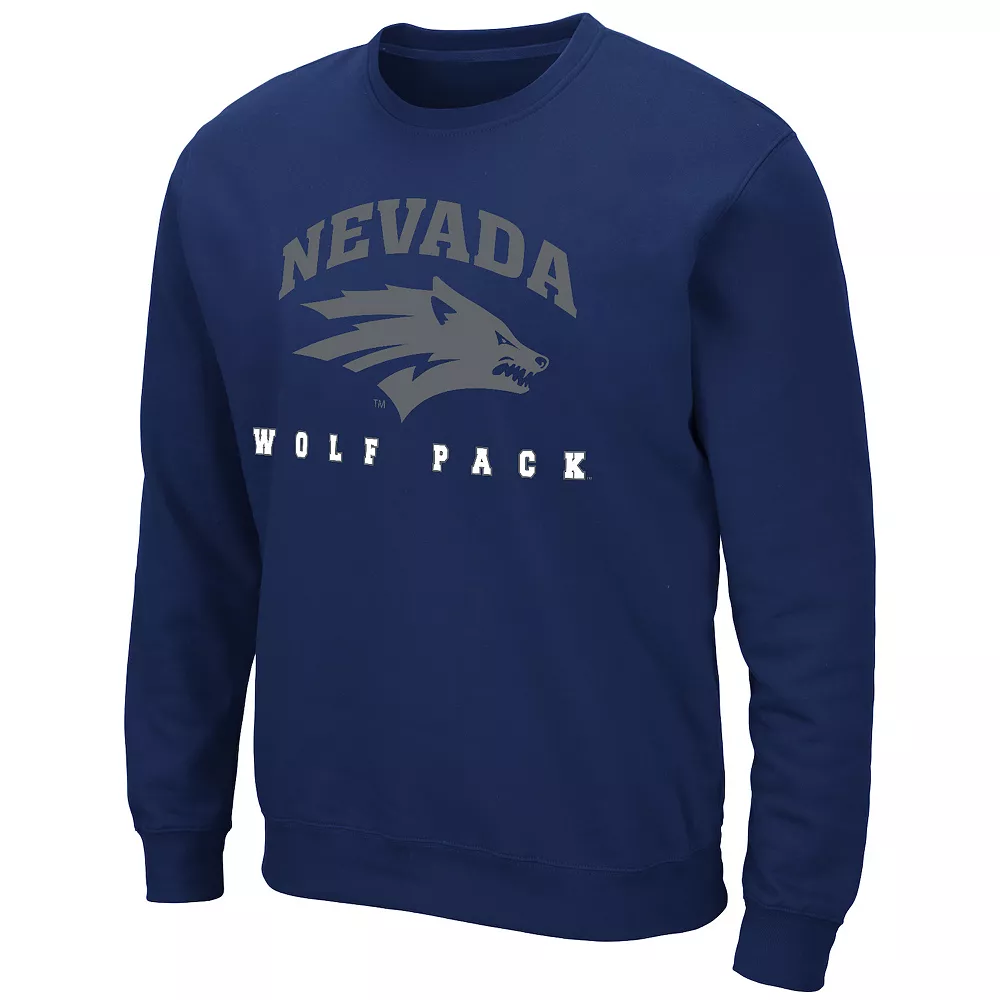 Men's Colosseum Nevada Wolf Pack Fleece Sweatshirt 3 Men's Colosseum Nevada Wolf Pack Fleece Sweatshirt