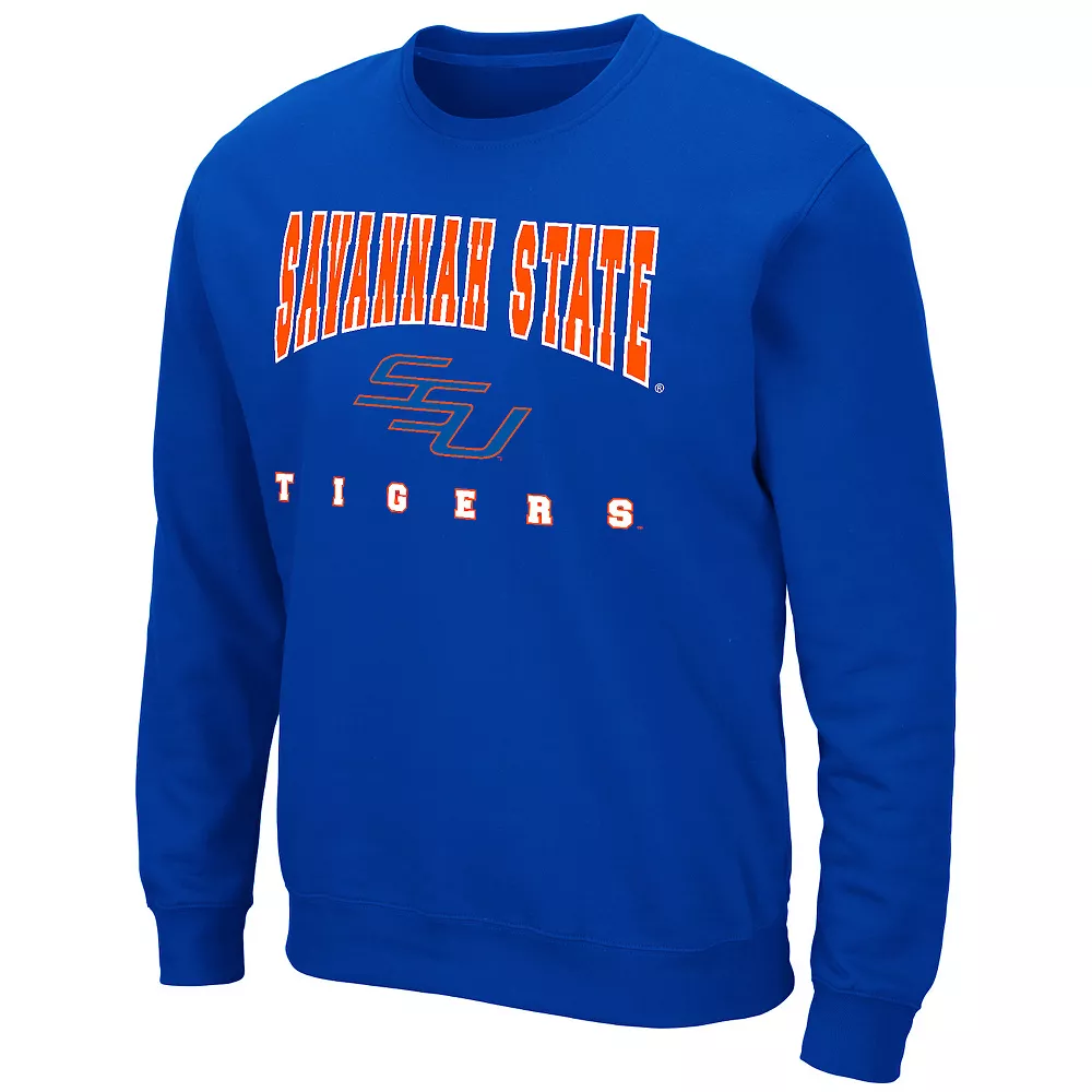 Men's Colosseum Savannah State Tigers Fleece Sweatshirt 3 Men's Colosseum Savannah State Tigers Fleece Sweatshirt