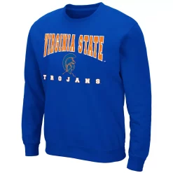 Men's Colosseum Virginia State Trojans Fleece Sweatshirt