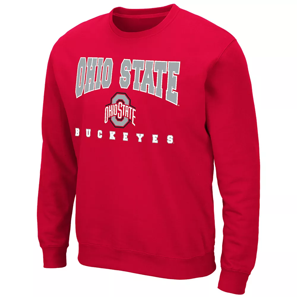 Men's Colosseum Ohio State Buckeyes Fleece Sweatshirt 3 Men's Colosseum Ohio State Buckeyes Fleece Sweatshirt