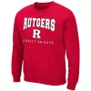 Men's Colosseum Rutgers Scarlet Knights Fleece Sweatshirt -Clearance Sales Store 5948697
