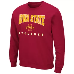 Men's Colosseum Iowa State Cyclones Fleece Sweatshirt