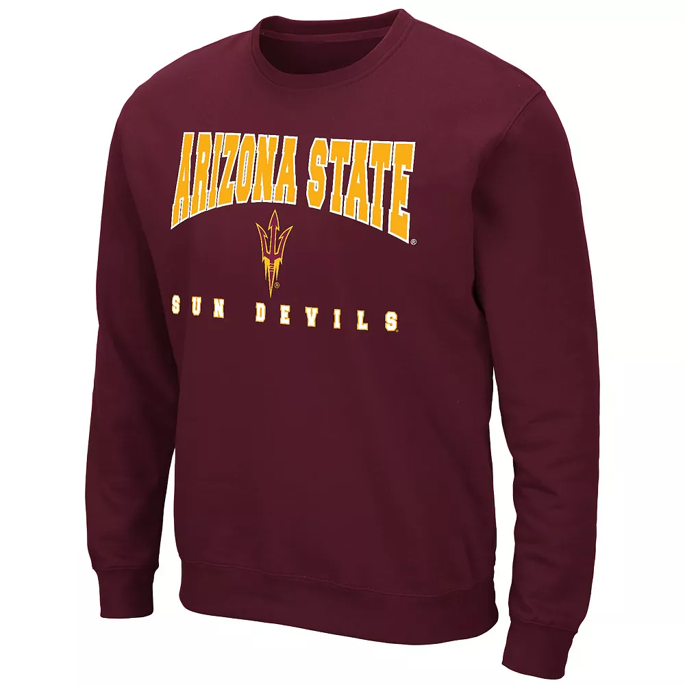 Men's Colosseum Arizona State Sun Devils Fleece Sweatshirt 3 Men's Colosseum Arizona State Sun Devils Fleece Sweatshirt