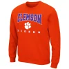 Men's Colosseum Clemson Tigers Fleece Sweatshirt -Clearance Sales Store 5948759