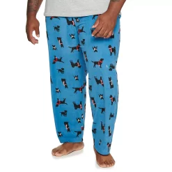 Big & Tall Sonoma Goods For Life® Microfleece Sleep Pants -Clearance Sales Store 5957859 Dogs With Scarves
