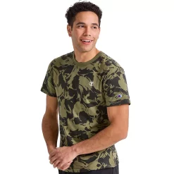 Men's Champion® Brushstroke Camo Tee -Clearance Sales Store 5999718 Camo Cargo Olive Army