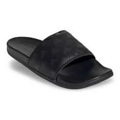 Adidas Adilette Comfort Men's Graphic Slide Sandals -Clearance Sales Store 6048470 Black Carbon