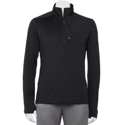 Men's Tek Gear® Mixed Media Pullover -Clearance Sales Store 6119976 Mineral Black