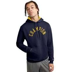 Men's Champion® Powerblend Fleece Hoodie -Clearance Sales Store 6120081 Athletic Navy